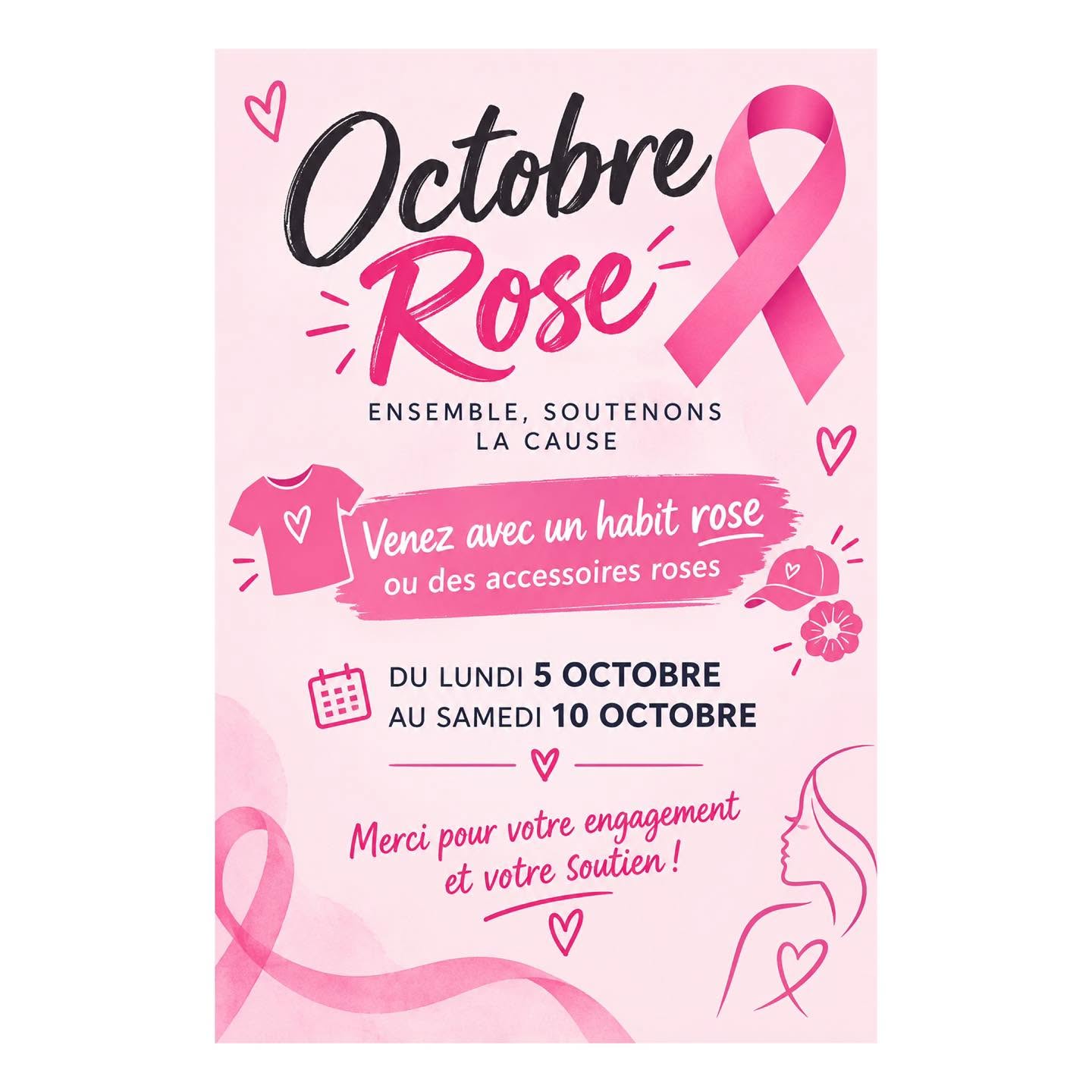 Image illustrant l'article « Octobre Rose »
