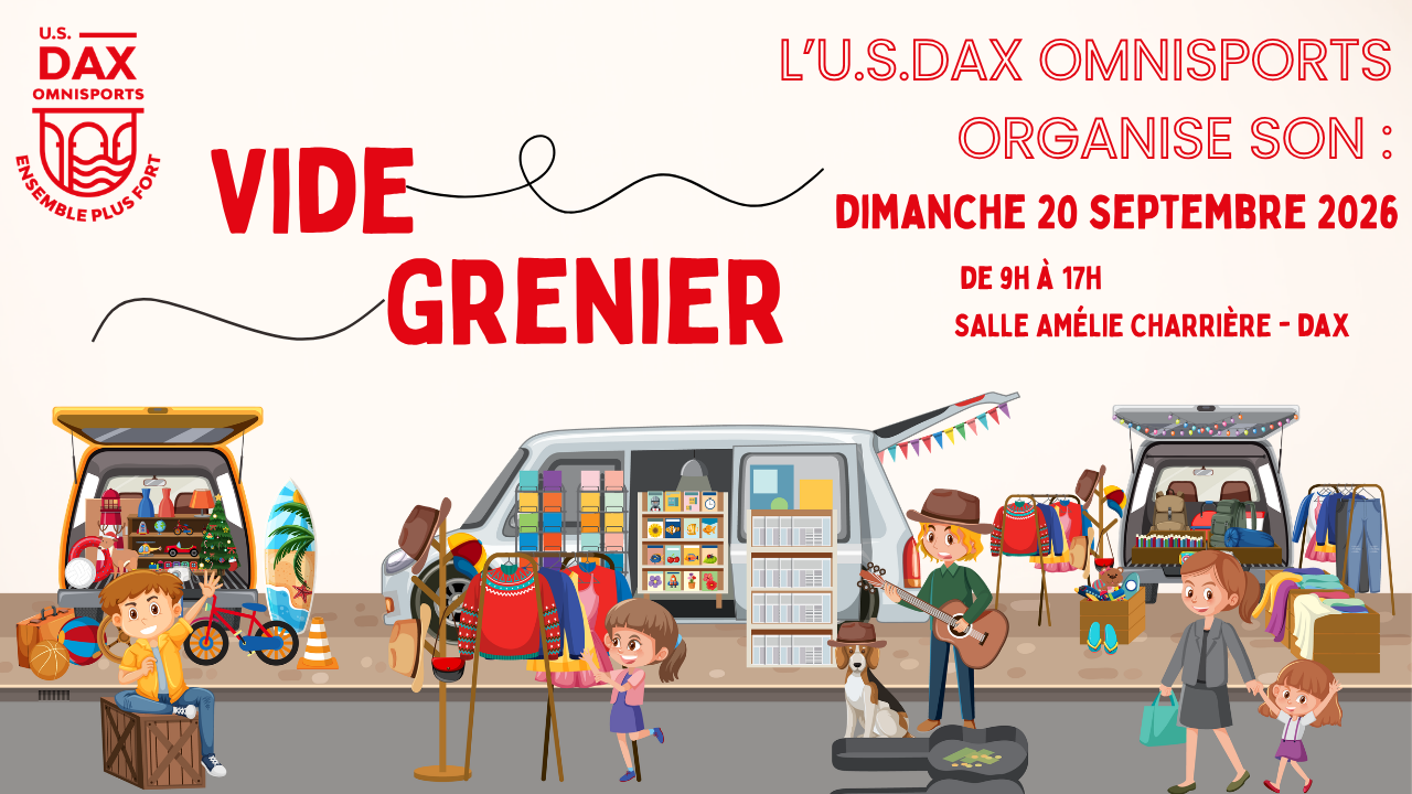 Image : Vide Grenier de l'U.S.DAX Ominsports