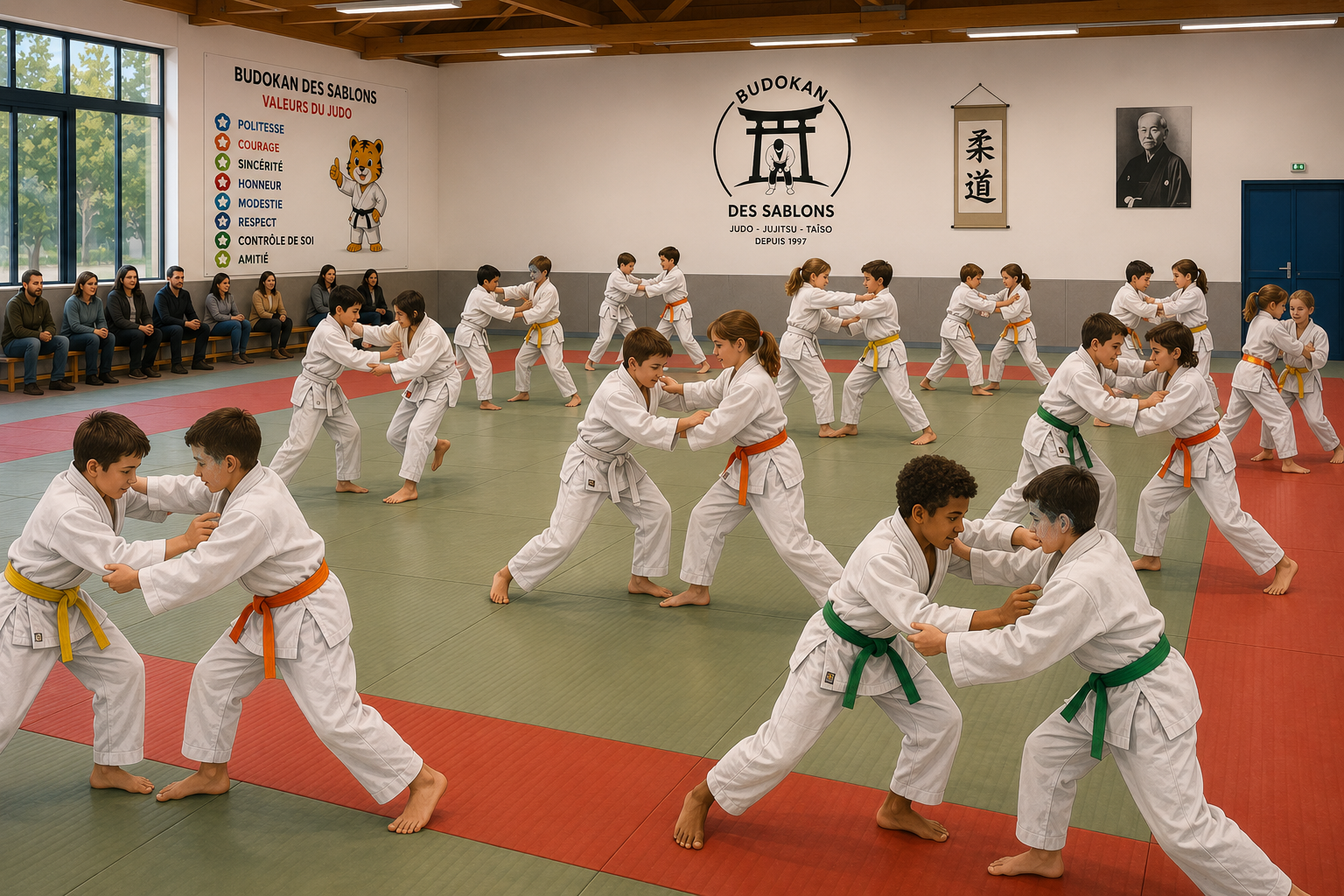 Illustration du service Judo 9/13 ans