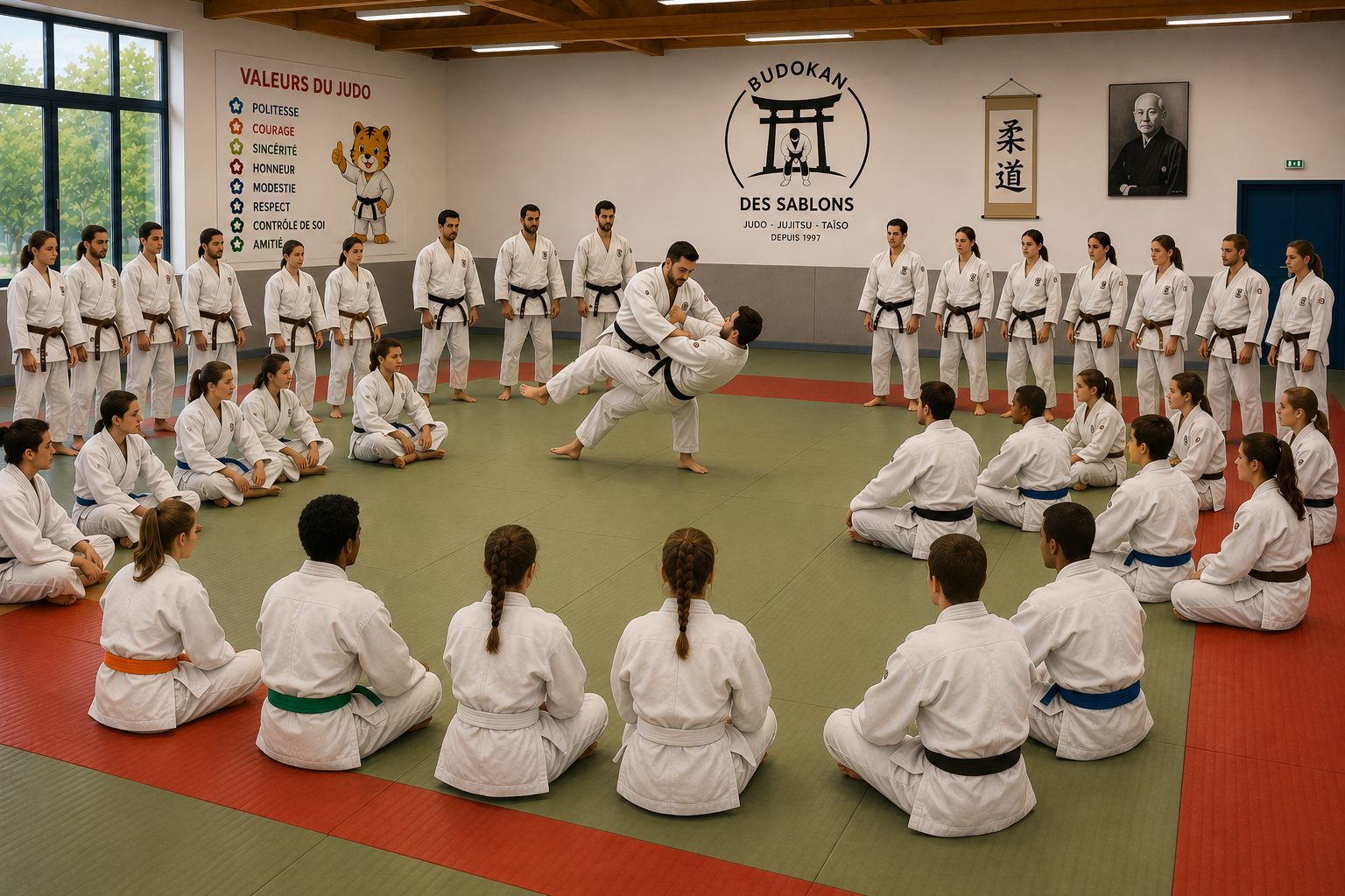 Illustration du service Judo Ados/Adultes