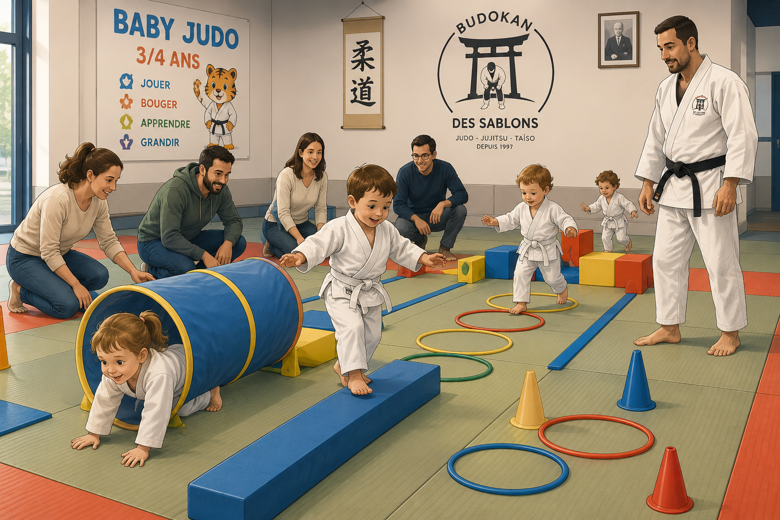 Illustration du service Baby Judo 3/4ans