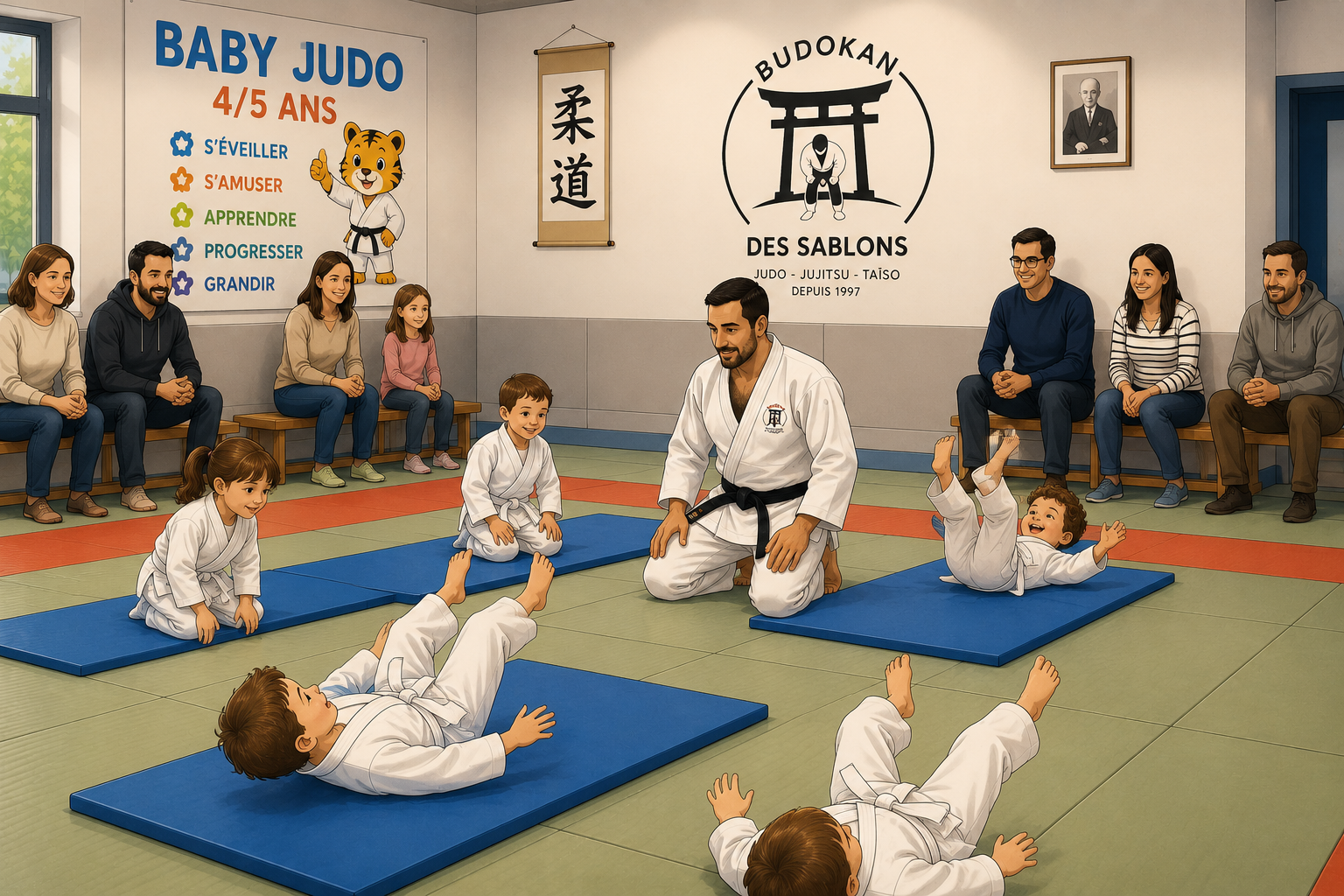 Illustration du service Baby Judo 4/5 ans