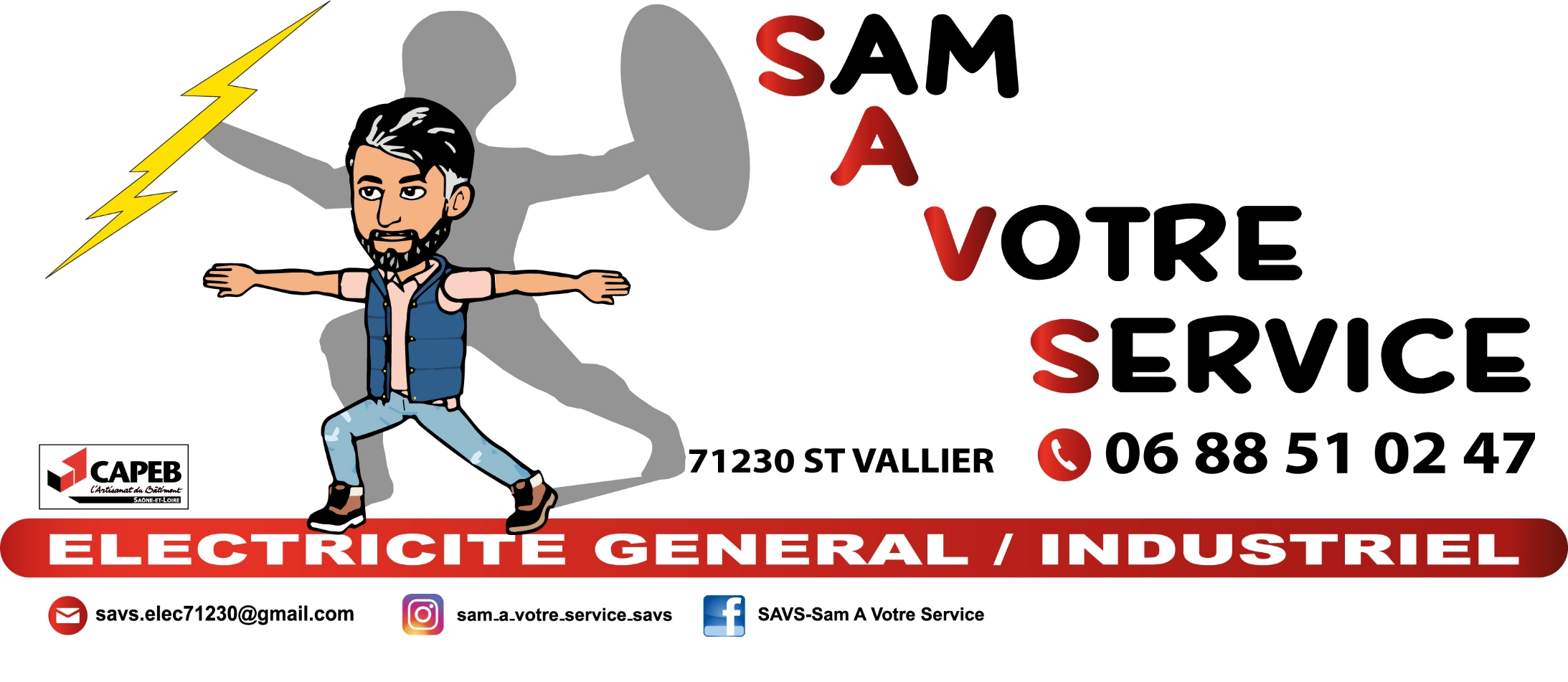 Logo Sam à votre service